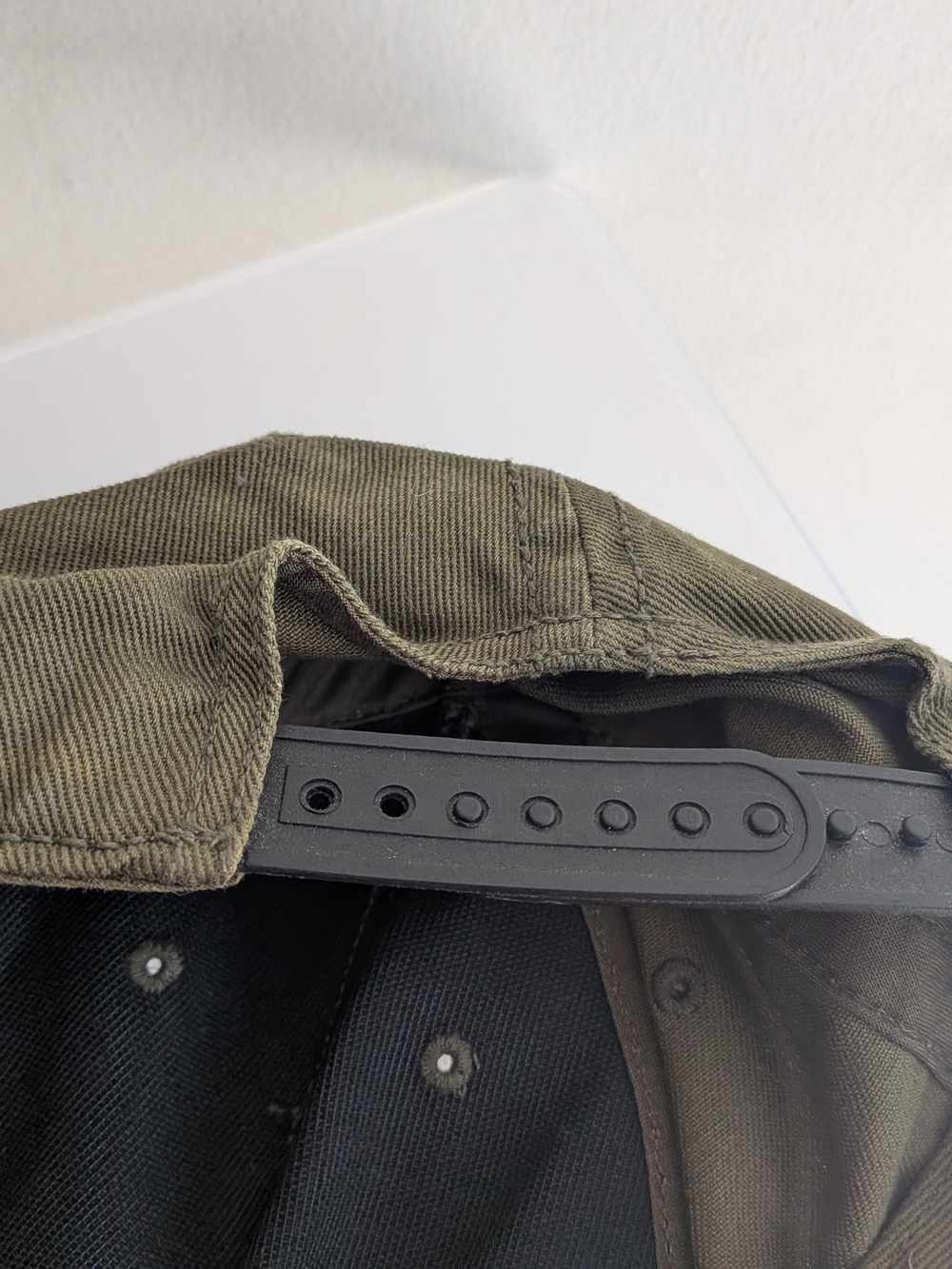 Denim & Supply Ralph Lauren Olive Green Cap with Gold Wing Emblem - Picture 5 of 7